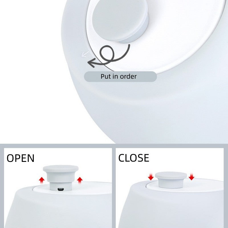 Aqusten Foldable Dog Water Bottle Silicone Travel Cup 550ml