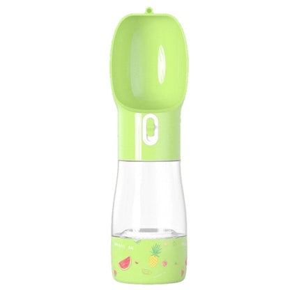 Aqusten Portable Dog Food & Water Bottl Travel Cup Combo