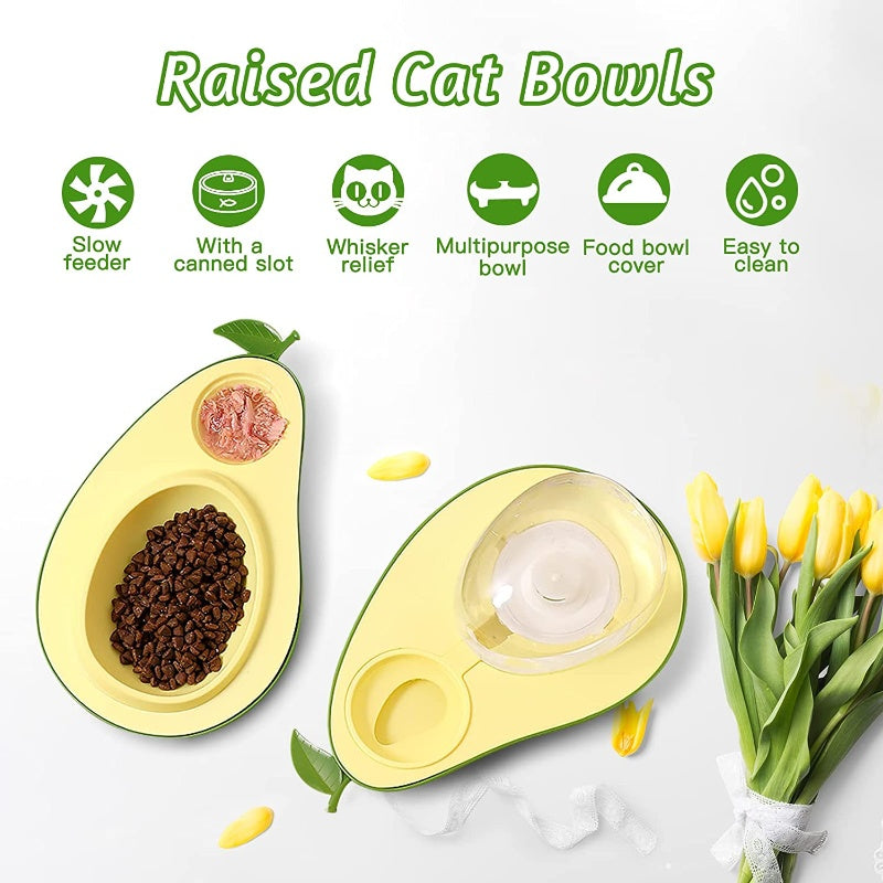 Aqusten Automatic Cat Water Feeder Avocado Bowl 690ml
