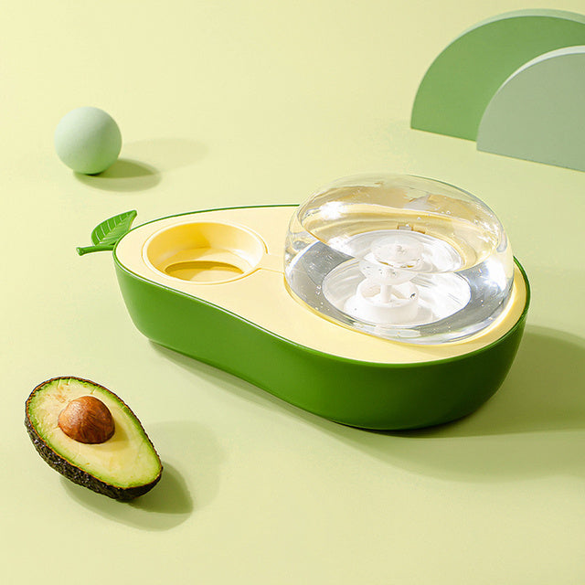 Aqusten Automatic Cat Water Feeder Avocado Bowl 690ml